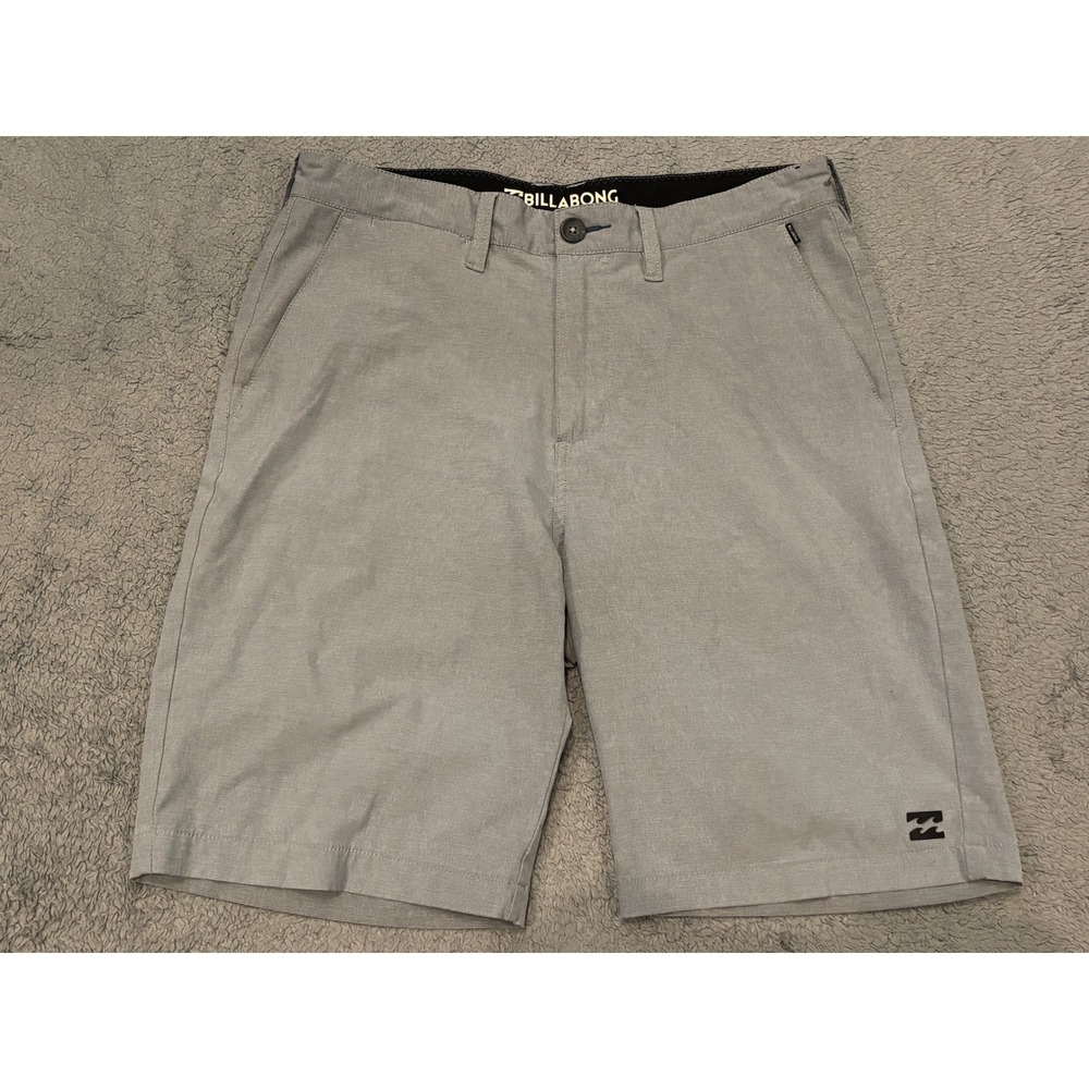 Billabong Submersibles Crossfire Hybrid Shorts Mens 31 Gray Heather Walkshorts